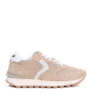 Voile Blanche Paris Race Camoscio Beige Sneakers - NWT